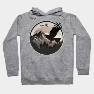 Mountain Bird Hoodie